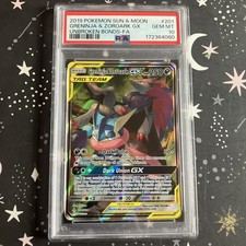 Greninja & Zoroark GX 107/214 carta