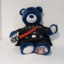 Star Wars 16  Build-A-Bear Blue Plush Limited Edition Darth Vader W/ Lightsaber