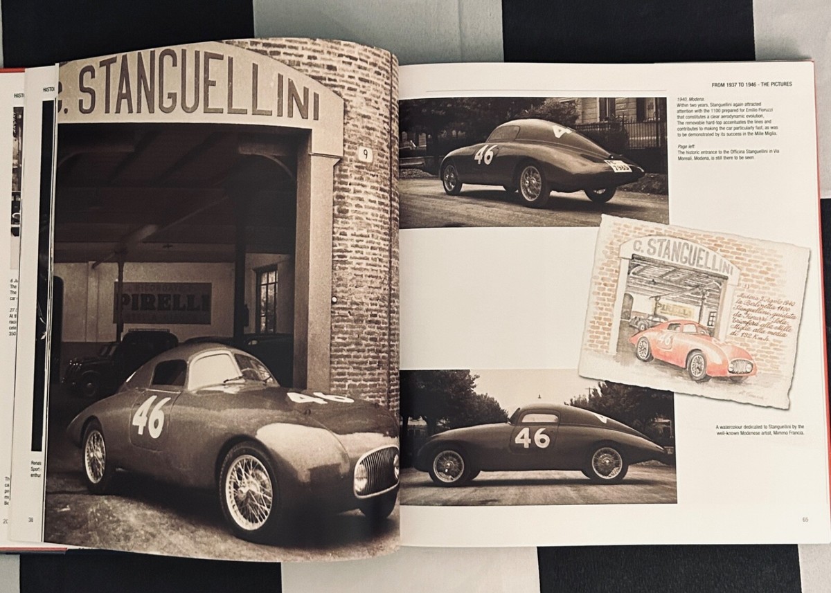 STANGUELLINI BIG LITTLE RACING CARS BOOK ORSINI ZAGARI 750 SPORT