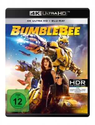 BUMBLEBEE - HAILEE STEINFELD,JOHN CENA,PAMELA ADLON  2 ULTRA HD BLU-RAY NEU