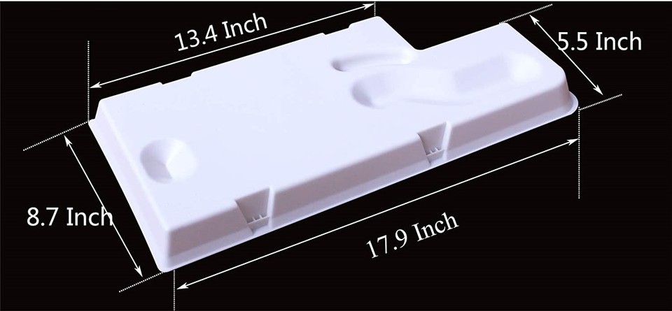 Whirlpool Refrigerator Evaporator Tray. Part #W10714793 - View #2