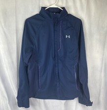 Under Armour UA Storm Jacket Womens Size M Blue Purple Full Zip