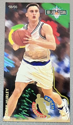 1993-94 Fleer NBA Jam Session ROOKIE STANDOUTS   #5 Bobby Hurley RC
