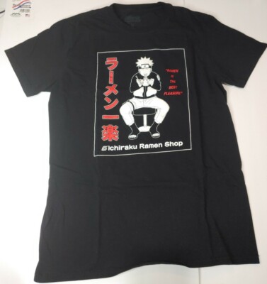 NARUTO ''Ichiraku Ramen Shop'' Tee Shirt Mens M ANIME   