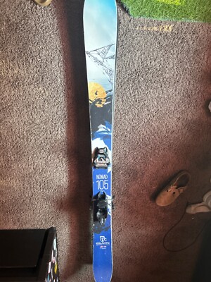 Icelantic Nomad 105 with Griffon 13 ski bindings