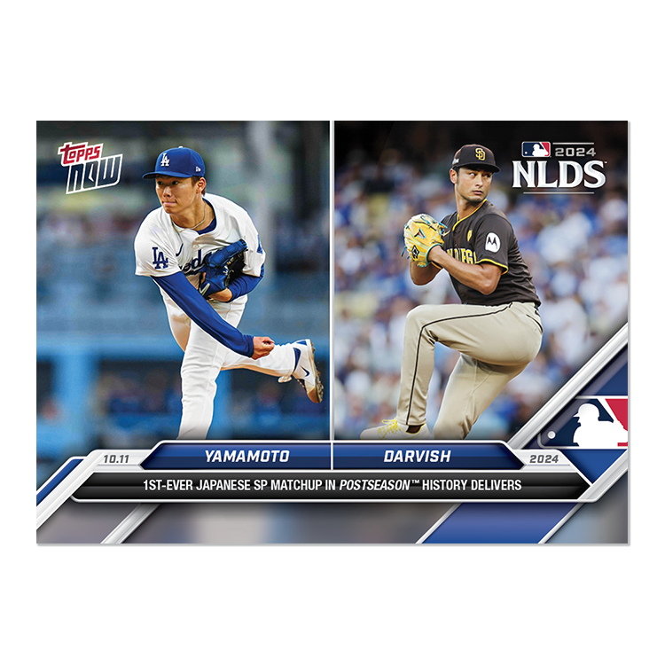 ダルビッシュ有 Yoshinobu Yamamoto/Yu Darvish - 2024 MLB Topps NOW® Card 825 | eBay