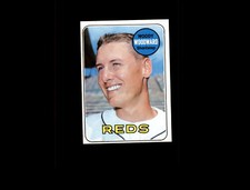 1969 Topps 142 Woody Woodward EX #D720145