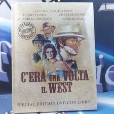 C'ERA UNA VOLTA IL WEST DVD CON LIBRO  Sergio Leone *NUOVO*
