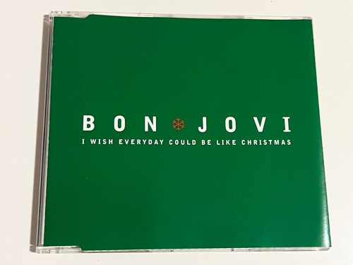 Bon Jovi RARE PROMO CD Single I Wish Everyday Could Be LIke Christmas US 2002