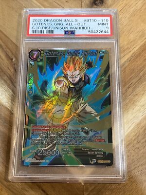 Gotenks Going All Out BT10-110 SR Dragon Ball Super Card Game TCG