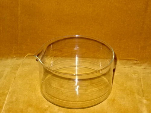 MARKENLOS Kristallisierschale 60 ml Laborglas Laborzubehör Laboreinrichung Messbecher