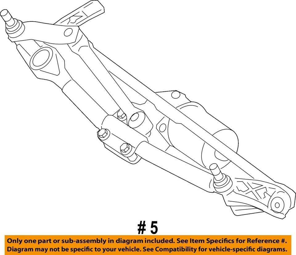 Enlace limpiaparabrisas usado se adapta a: BMW 128I grado A 2008 Foto 4 de 4