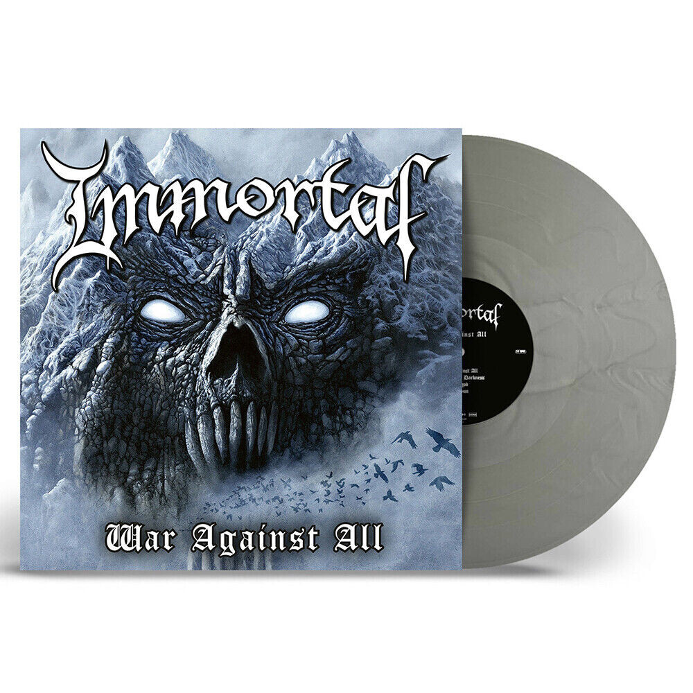 Immortal War Against All Vinile Lp Colorato (Silver) Nuovo e Sigillato