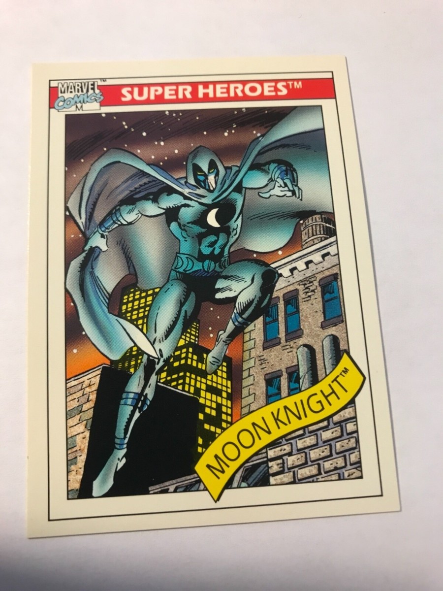 MOON KNIGHT #26 : MARVEL UNIVERSE Series 1 card; 1990 Impel
