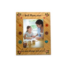 Best Mom Ever Picture Frame 5x7 Vertical-Horizonal Mothers day Gift Mom Birthday