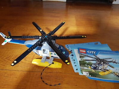 Lego Police Jungle Rescue Helicopter Split From 60067 Set UK