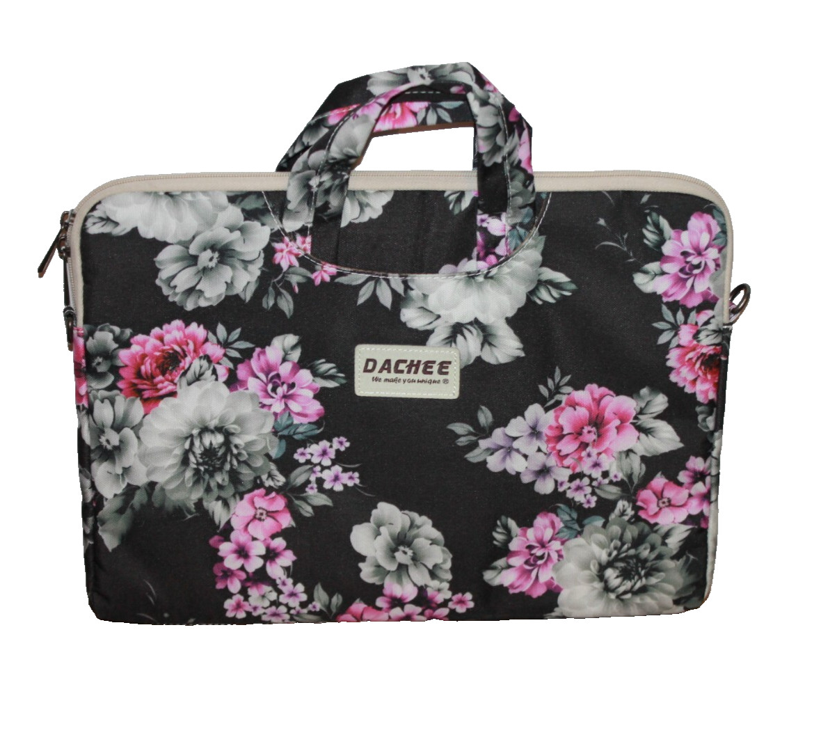 Dachee PC Case 15.5x11.5 Notebook Waterproof Black Pink Purp
