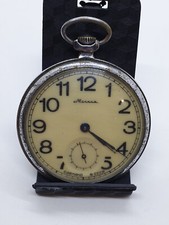 soviet vintage molnija pocket watch ussr