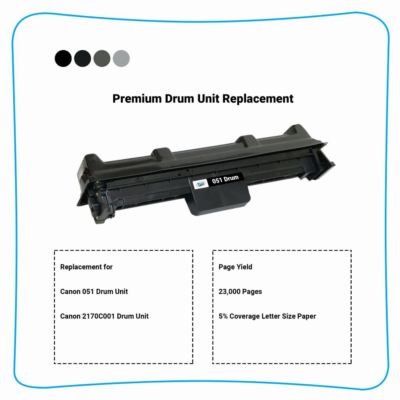 Drum Unit for Canon ImageClass Drum 051 Drum LBP-162dw MF264dw