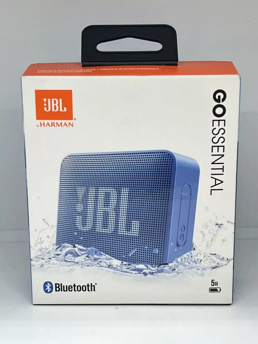 New JBL GO ESSENTIAL Portable Bluetooth Speaker JBLGESBLKAM IPX7 5Hours  Play