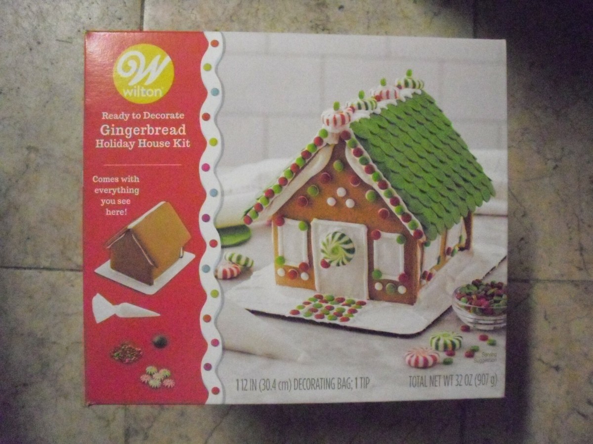 New Wilton Build-It Yourself Gingerbread Manor Decorating Kit