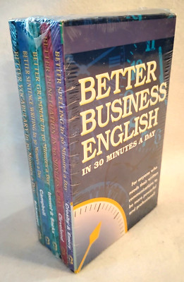 Better Business English In 30 Minutes A Day (5 Book Set/Collection) Career Press