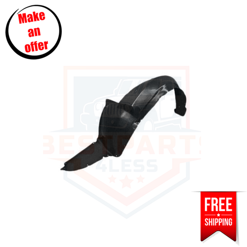 Sherman 75424AL Front Fender Liner plastic left side for 0510