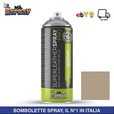 TINTURA PER PELLE Spray - Volanti, Sedili, Divani colore Ral Sabbia 1019