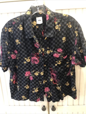 vans womens button up