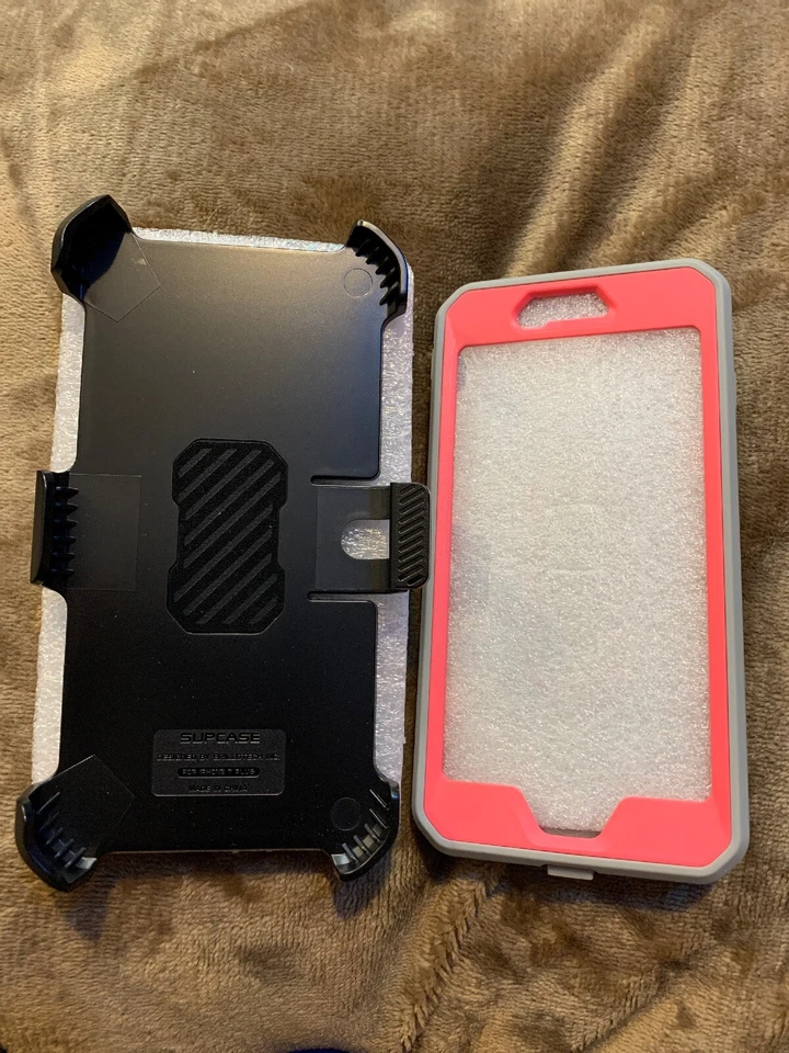 Supcase Unicorn Beetle Pro Series Rugged Holster - iPhone 7/8 plus - pink/gray - Image 4 of 4