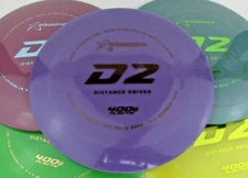 Prodigy Disc D2 400G Plastic Distance Driver 170-174g (Pick Your Color)