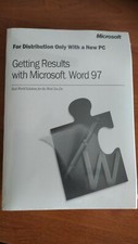 Microsoft Word 97 UK version, Brand New Sealed with Book
