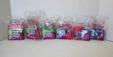 Lot of 6 Shopkins McDonald's Happy Meal Toys 3- 1's  3- 2's NEW
