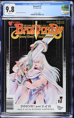 Bastard #7 Heavy Metal Dark Fantasy Viz Kazushi Hagiwara 1 of 1 2002 CGC 9.8
