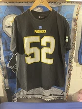 Green Bay Packers CLAY MATTHEWS Jersey T-shirt #52 NFL Team Apparel Size XL