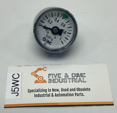 #ad SMC G36 10 01 0 1 MPa 1.5quot; Pressure Gauge R1 8quot; Thread $14.99