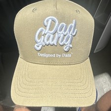 Dad Gang Tan Adjustable Strapback Baseball Ca...