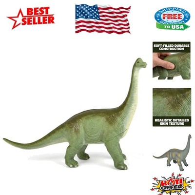 Vibrant 15-Inch Soft Touch Brachiosaurus - Perfect for Creative Playtime