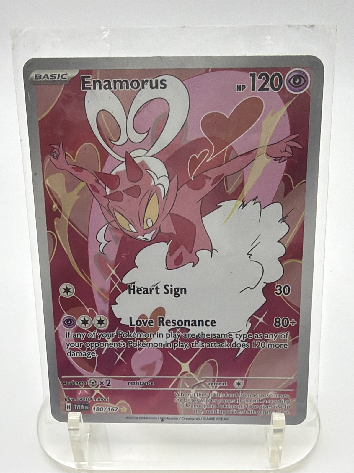 Enamorus 180/167 Sv06: Twilight Masquerade Holo MINT 💎