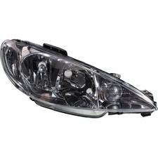 VAN WEZEL Scheinwerfer Halogen rechts für Peugeot 206 CC 2D 2A/C 2E/K