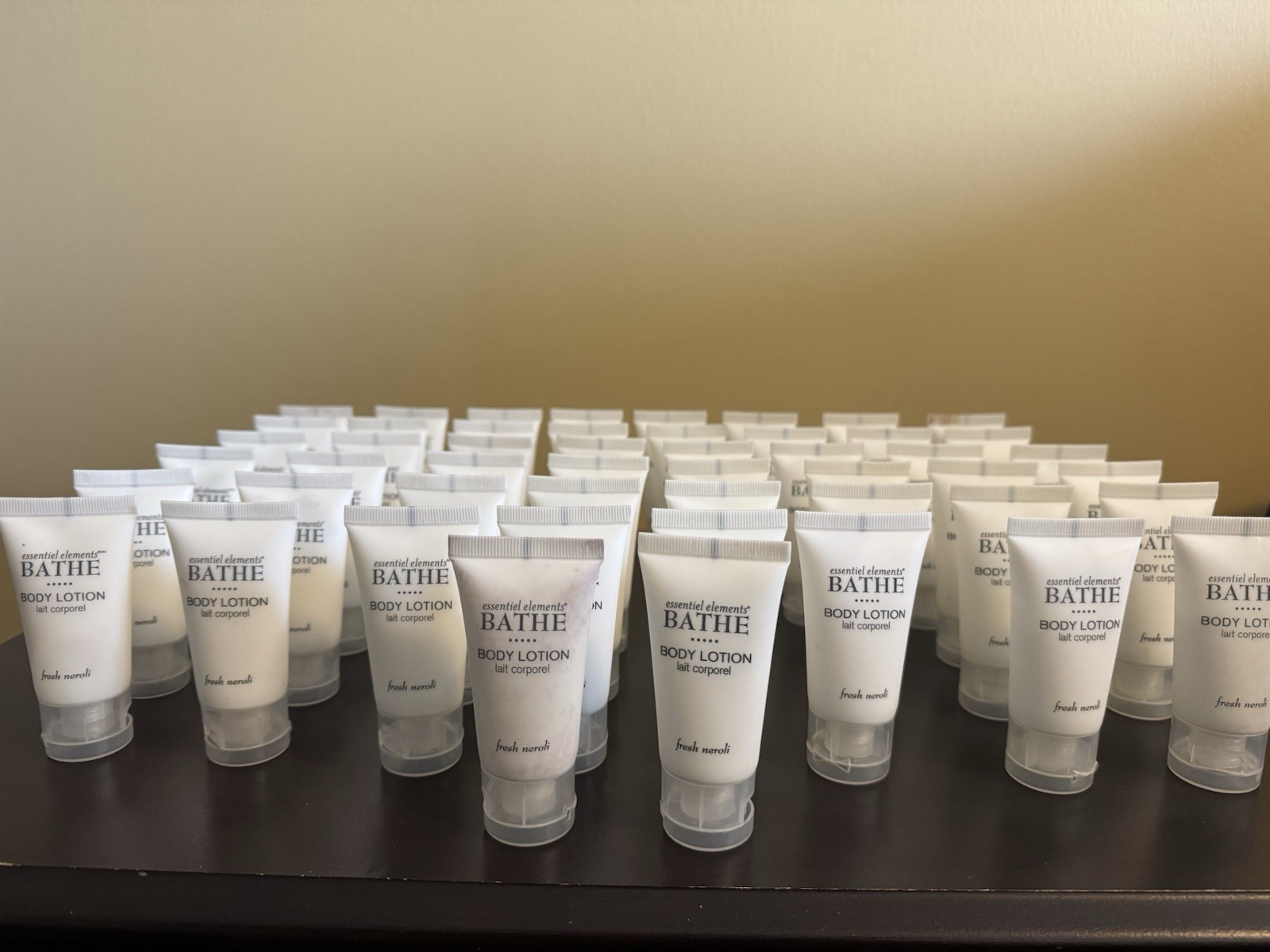 essential elements BATHE Body Lotion Travel Size Fresh Neroli Moisturizer. 50