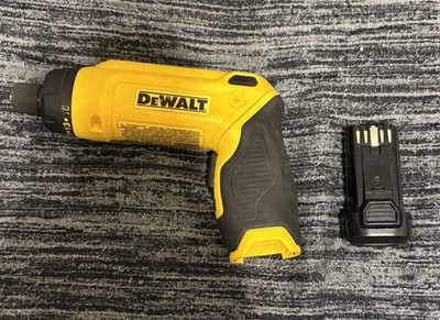 DEWALT DCF680 8V Max Gyroscopic Screwdriver With Battery NO CHARGER