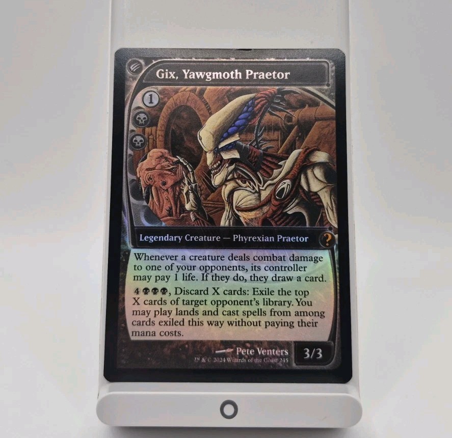 Gix, Yawgmoth Praetor (Future Sight) - FOIL - Mystery Booster 2 NM/LP MB2 MTG