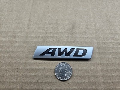 Hyundai OEM All Wheel Drive AWD Emblem Badge Logo Nameplate Name Insignia 