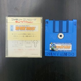 Famicom Grand Prix ll 3D Hot Rally Nintendo Disk System 1988 Racing Retro