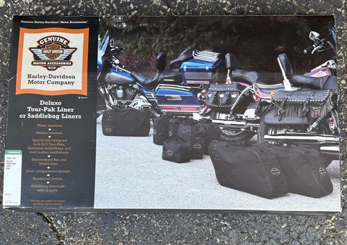 Harley-Davidson Travel-Paks For Hard Saddlebags – Genuine OEM 91885-97A, Made In USA
