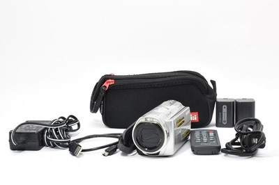 [Mint w/Case] SONY HDR CX 500V Digital Video Camera Handycam Silver From JAPAN