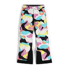 Spyder Kids Olympia Pants Big Kids  Landscape Multi Print Girls Casual Pants