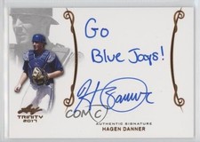 2017 Leaf Trinity Signatures Bronze Holofoil Spectrum Hagen Danner Auto 0mx0