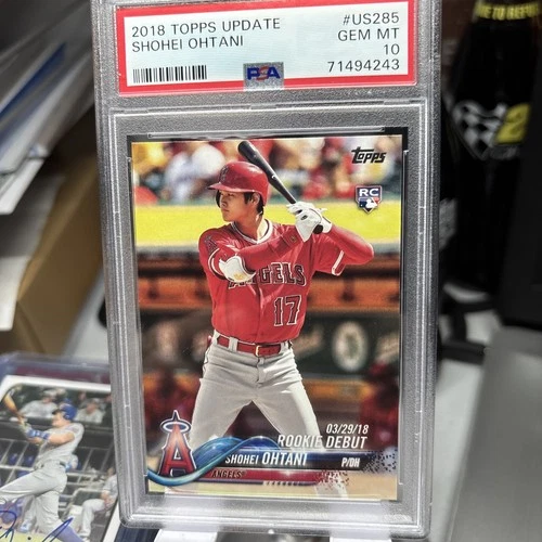 New Listing2018 Topps Update Series - Shohei Ohtani #US285. PSA 10